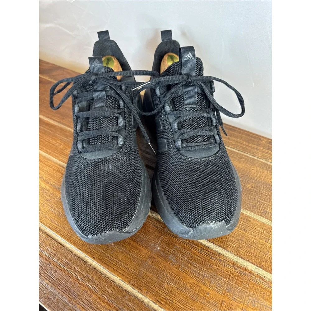 Adidas Racer TR23 Shoes Men's 6.5 Black Mesh Low Top Lace‎ Up Running Trainers